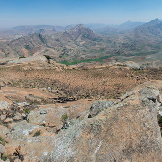 Anja - On the top of the mountain